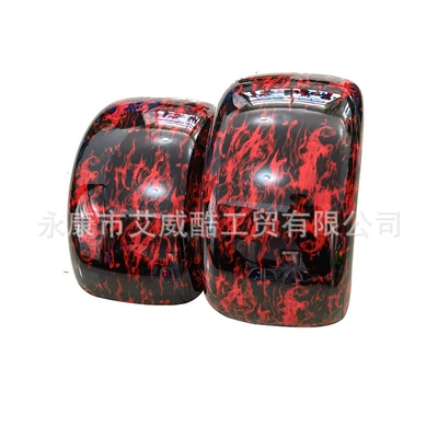 Electric vehicle fender plastic parts front and - flame