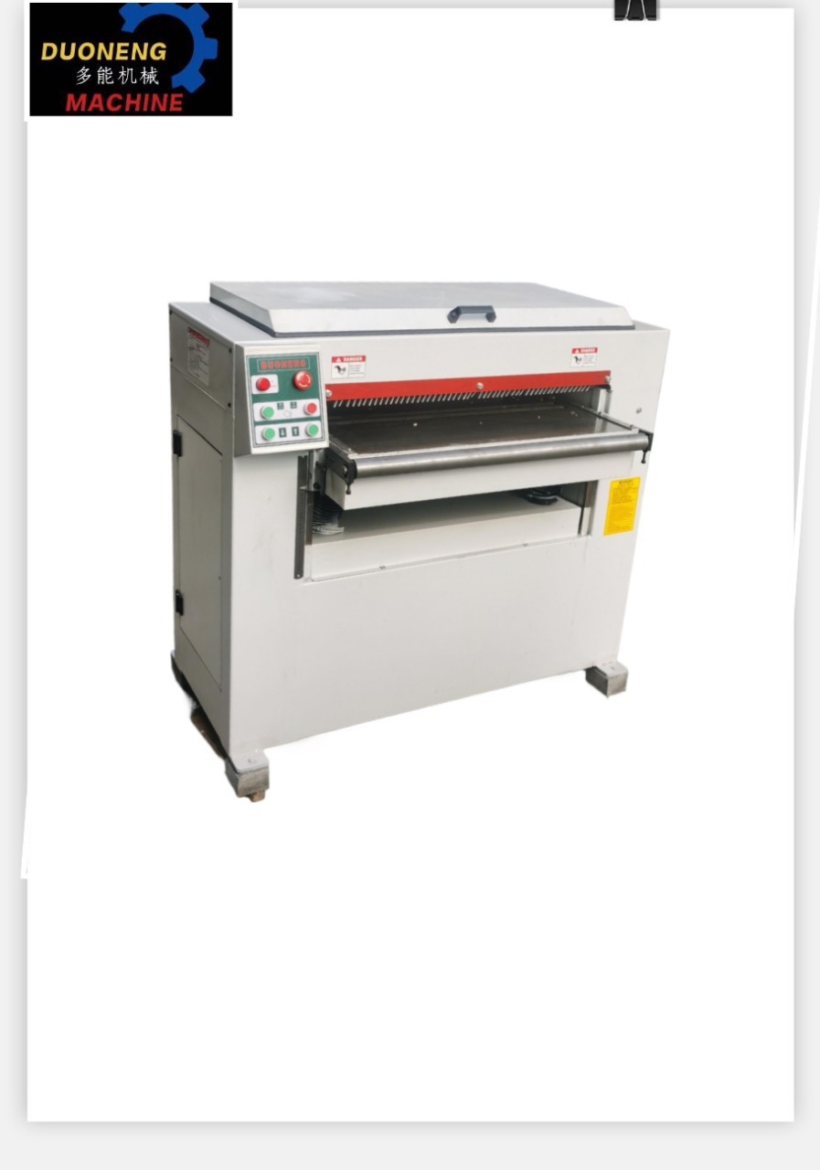 1米重型四立柱电动升降螺旋刀压刨 木工螺旋刨800宽 重型单面压刨