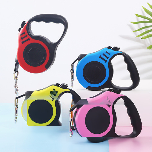 Pet Automatic Telescopic Leash Dog Harness Puppy Lead Bone Print Leash Outdoor Dog Walking Rope Wholesale