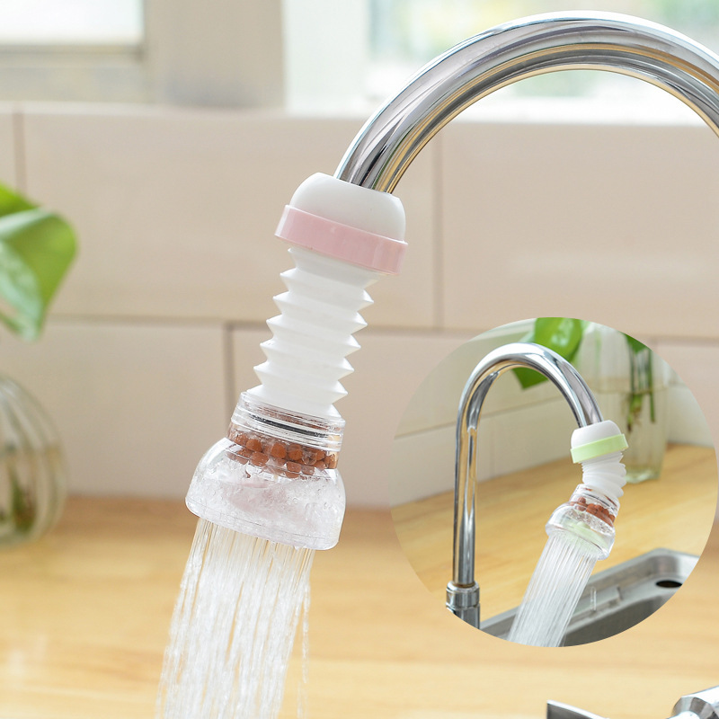 Patented Anti-Spray Faucet Nozzle Kitchen Anti-Splash Water Adjustment Filter Shower Extension Tap Water Extension Spray Head