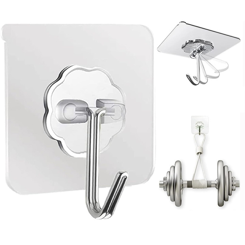 Hook Non-Punch Hook A Row of No Mark Strong Hook No Mark Nail Suction Cup Revolving Door Rear Hook