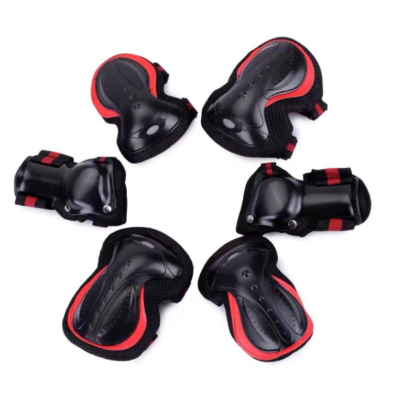 Montar el equipo de protección patinaje sobre ruedas traje de protección patinaje monopatín adulto Lu Chong zapatos de patinaje equipo de protección bicicleta rótula