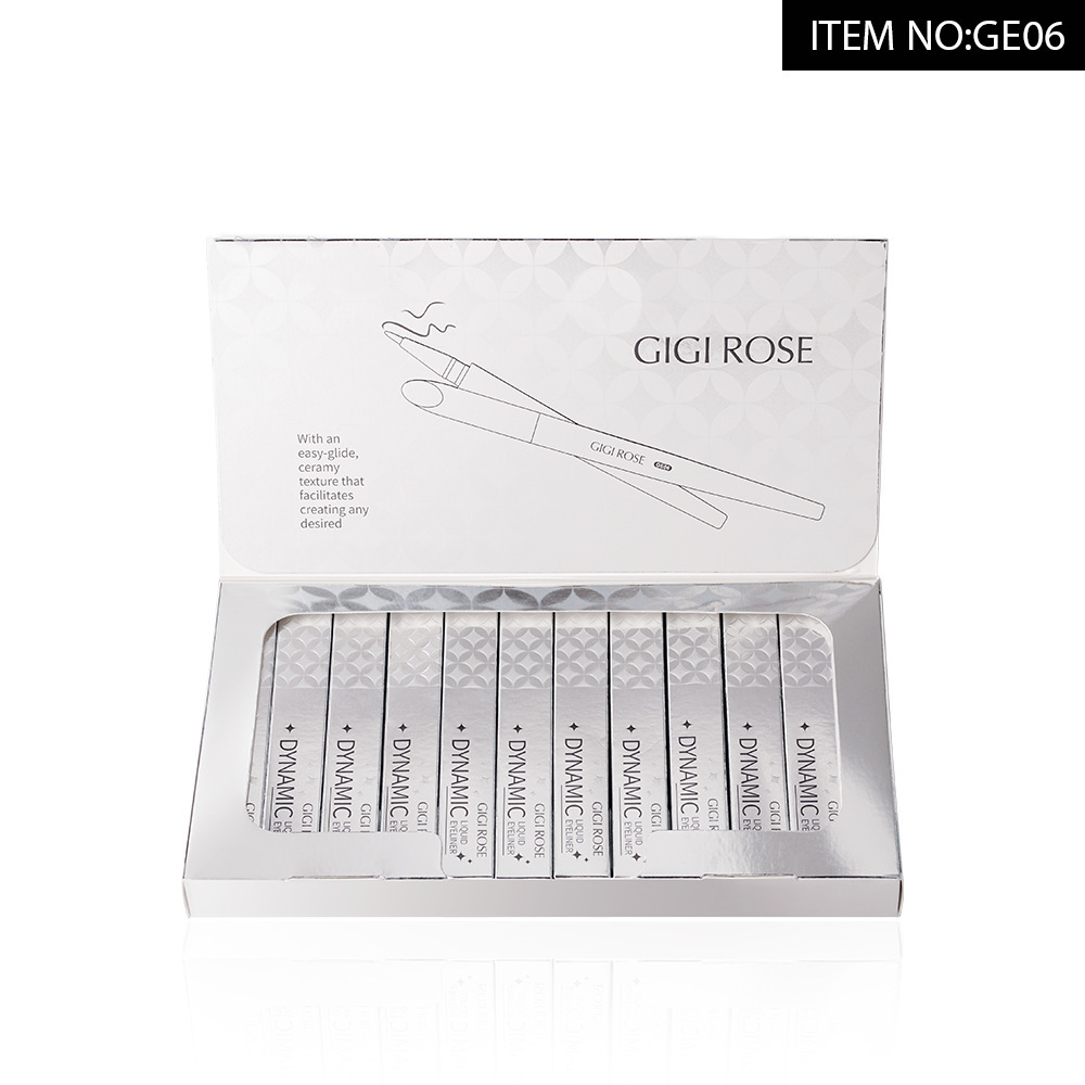 GIGIROSE eyeliner liquid pen forms a thick black base in one stroke, is water-resistant, sweat-resistant and does not smudge undefined