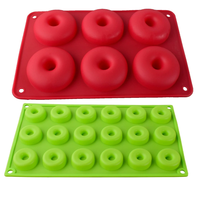 Silicone donut, compact silicone mold, increased thickness