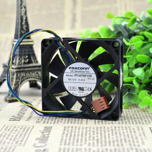 ��ʿ�� FOXCONN PVA070F12H 12V 0.42A 7CM 7020 4��PWM CPU�L��