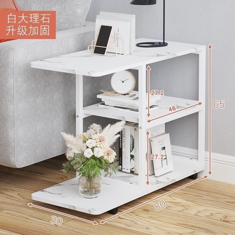 화이트 스톤 컬러 + 화이트 프레임 80*30*65cm