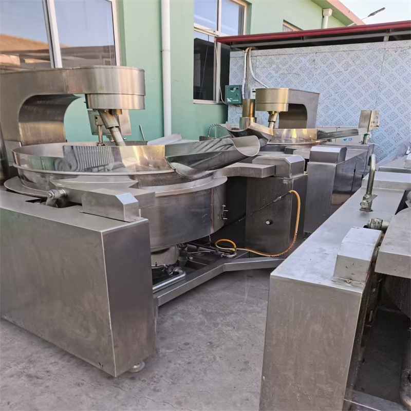 出售二手升降式高粘度搅炒锅 电加热肉食卤煮锅 回收食品设备