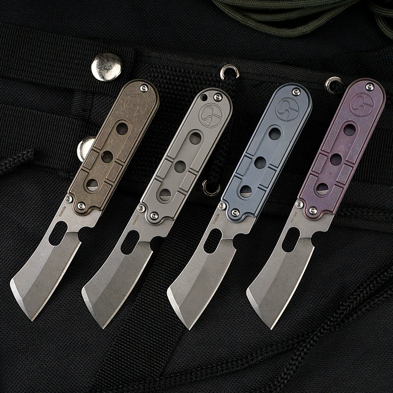 Metal small travel handheld pocket knife, Birthday gift