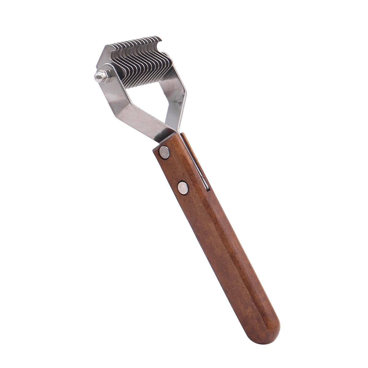 Peine para mascotas, peine, peine de doble cara de acero inoxidable, peine de pelo flotante para mascotas, peine de pelo de perro, peine de pelo de gato