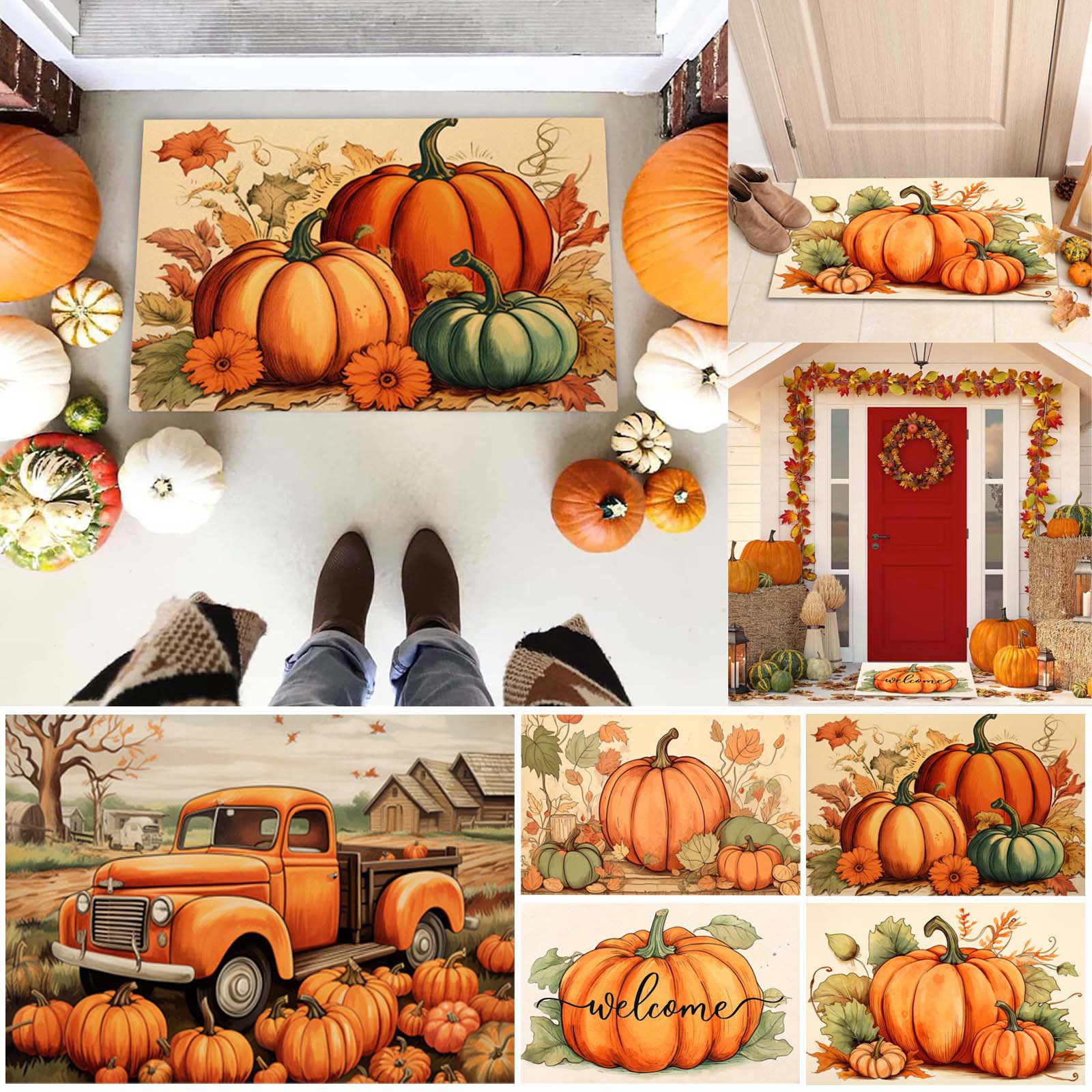 Přeshraniční abstraktní koberec s motivem písmen, protiskluzová rohožka do vstupních dveří, savá rohožka do koupelny_voghion.com