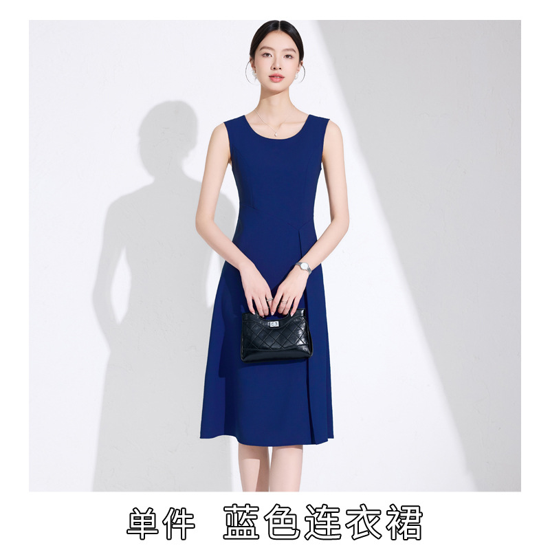 Dark blue dress