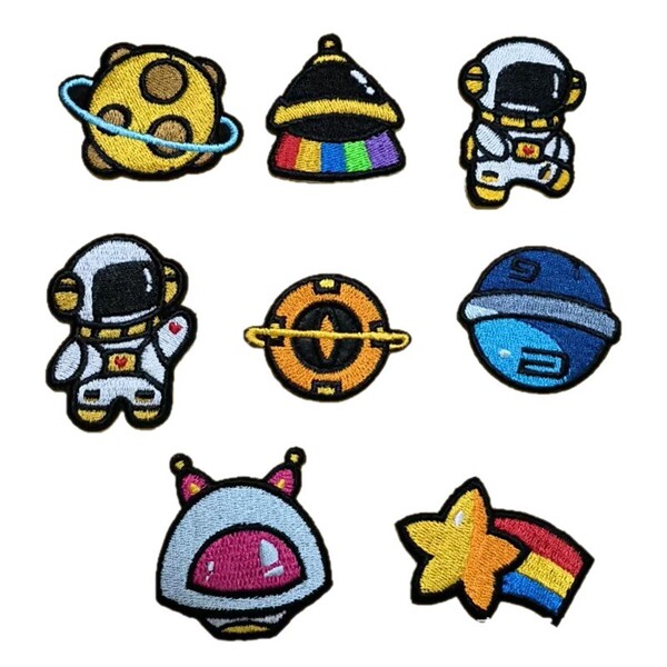 Genuine cartoon self-adhesive astronaut