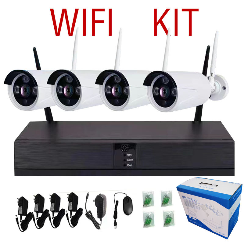 1080P kablosuz izleme seti ağ yüksek çözünürlüklü kızılötesi gece görüş WIFI kamera video kaydedici