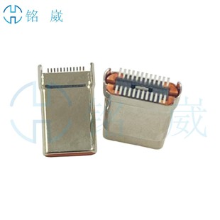 Type C���N���^24P��ʽ�NƬSMT�Ӹ�H=13.5mm���z �A���_