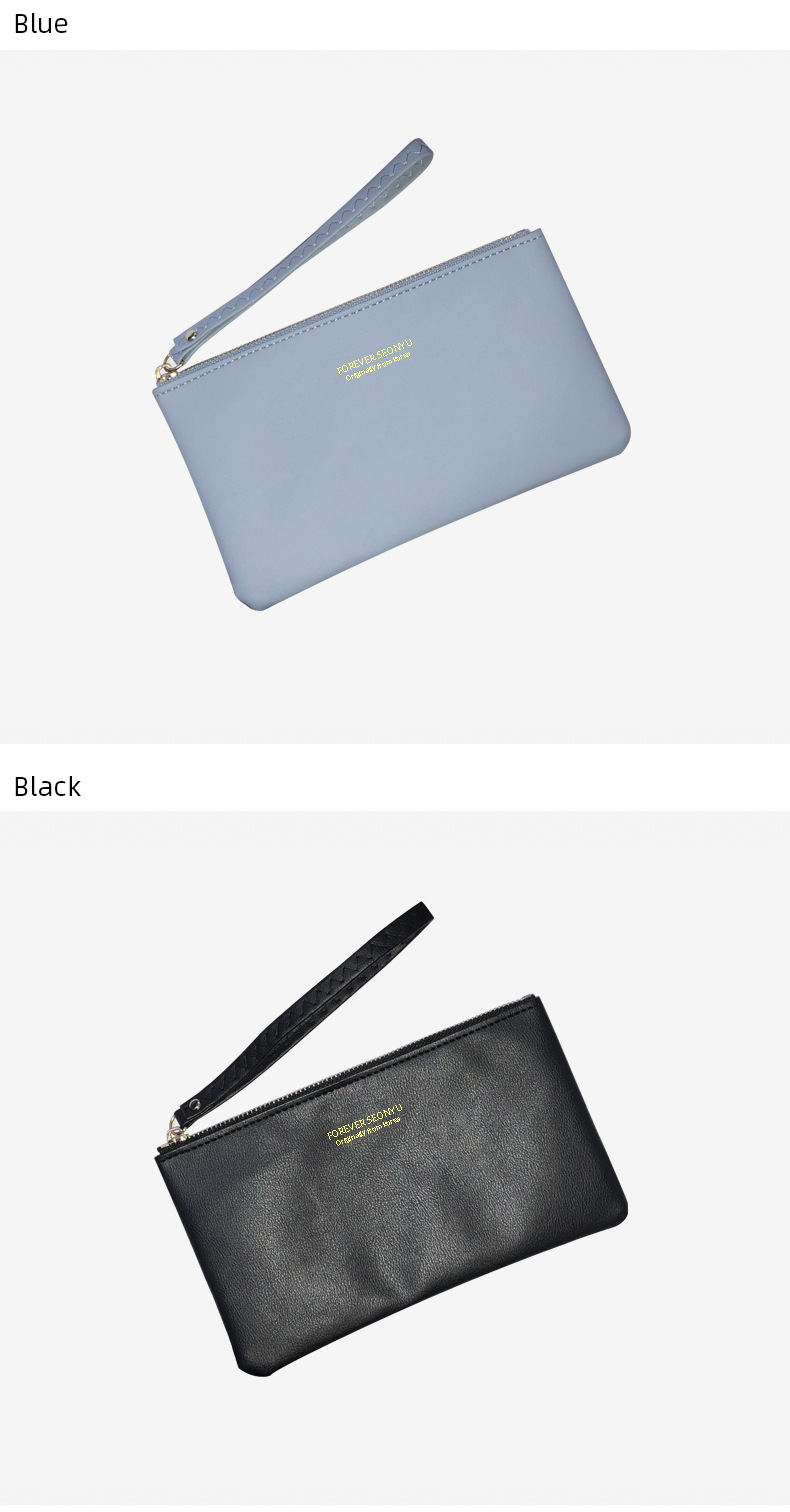 Women'S Gender Retro Long Wallet Korean Multifunctional Girl Clutch Purse