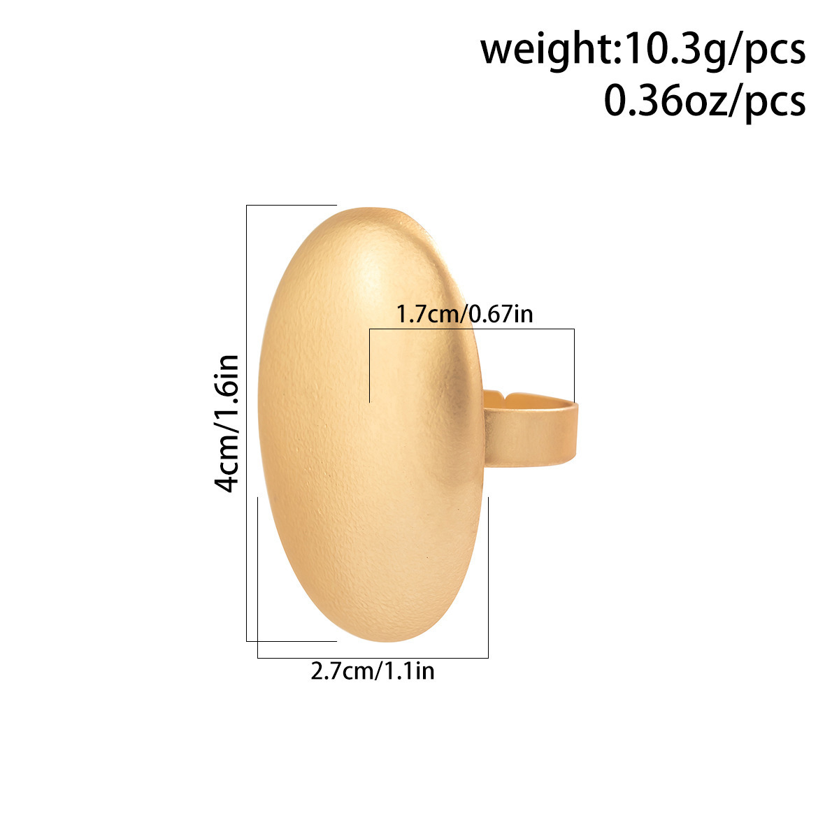 Alloy Material Elegant Geometric Flower Alloy Irregular Plating Women's Open Rings Rings