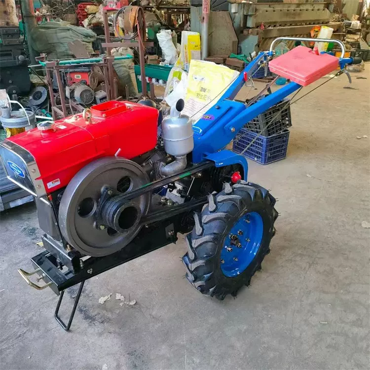 手扶还田机 15马力手扶拖拉机 耕地机大棚果园犁地机