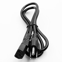 US-standard product suffix power cord 1.5/1.8 meters printer projector plug cord US-standard three-prong power cord