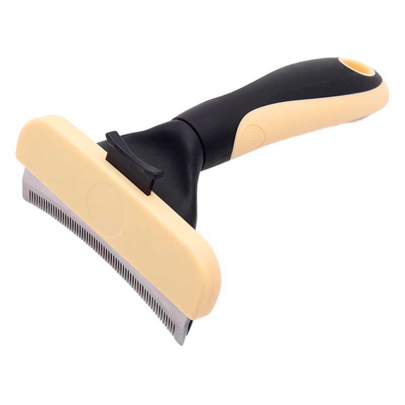 Peine para adelgazar mascotas, cuchillo para eliminar el pelo de perros, peine de rastrillo de belleza para eliminar el pelo de gatos, peine para suministros para perros y gatos, peine para el pelo