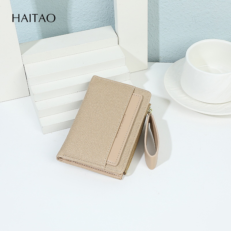 Nuevo bolso de mujer mujer alta sensación corta multi-tarjeta bolso de mano con bolso de tarjeta explosivo