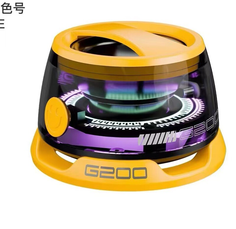 人気の新しいプライベートモデル G200 オーディオ磁気スタンドポータブル高品質サブウーファー LED カラーライト小型工場|undefined