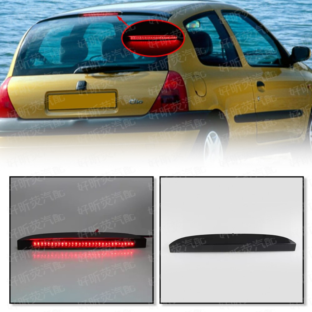 7700410753 Is Suitable for Renault Clio 98-06 Led High-Mounted Brake Light, Third Brake Light to Prevent Rear-End Collisions