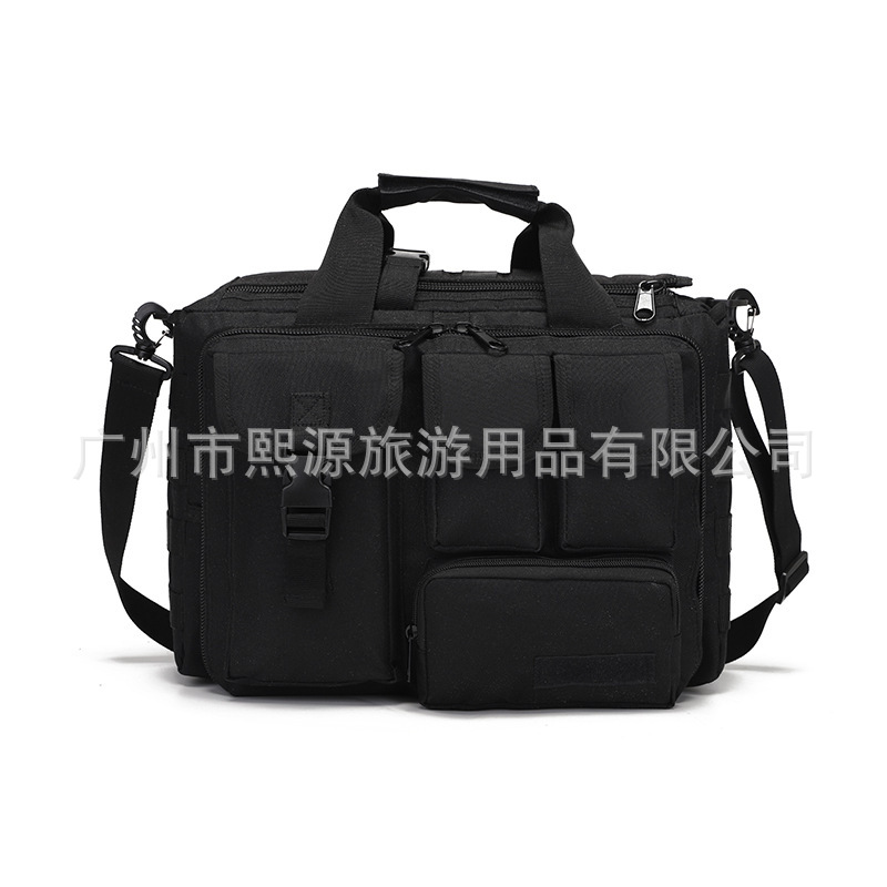 Tactical Waterproof and Wear-Resistant Outdoor Large-Capacity Laptop Bag, Handbag, Shoulder Bag, Crossbody Bag