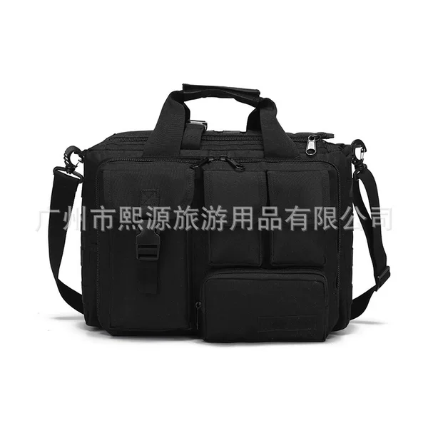 Tactical Waterproof and Wear-Resistant Outdoor Large-Capacity Laptop Bag, Handbag, Shoulder Bag, Crossbody Bag
