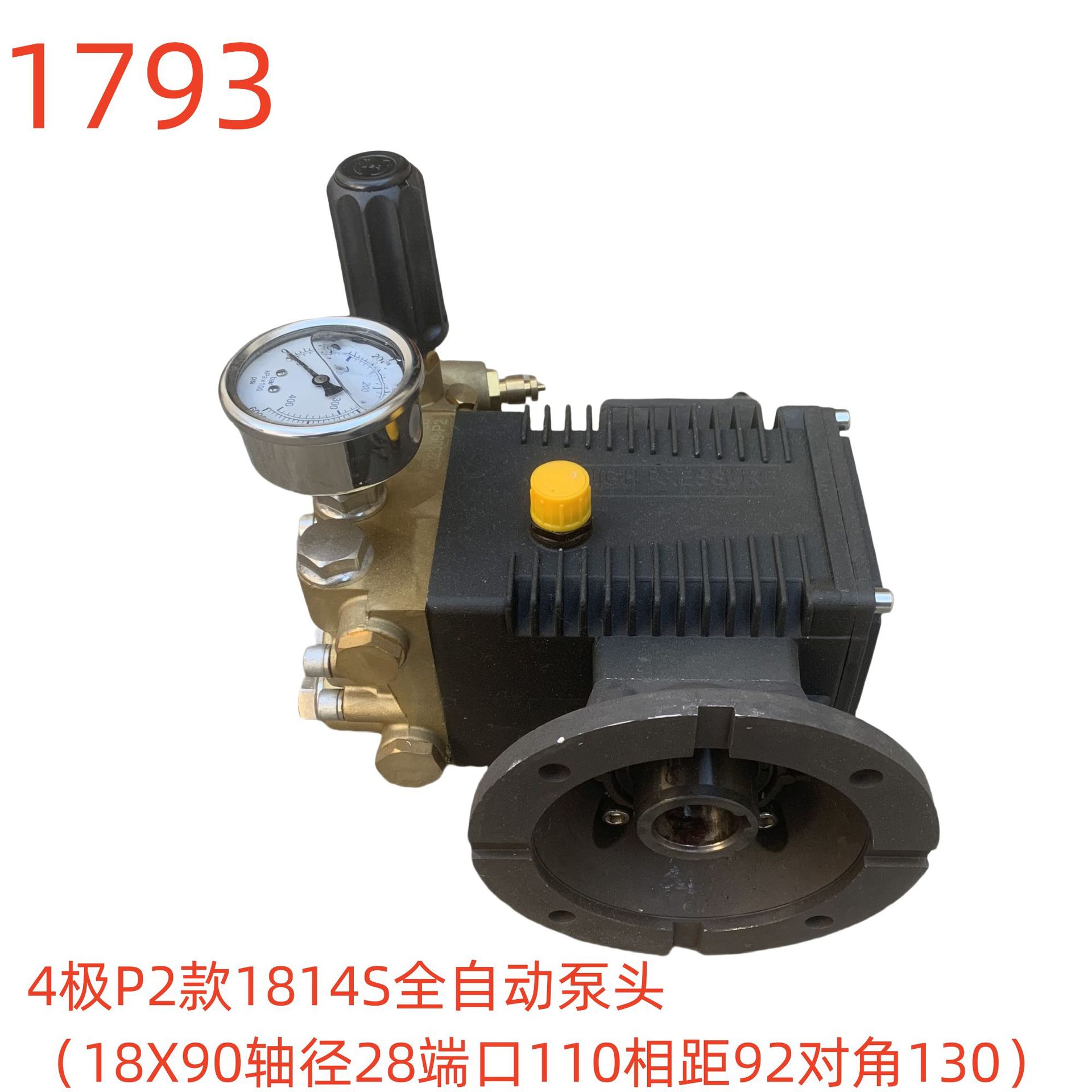 洗特4极P2款1814S全自动泵头（柱塞18轴径28流量15.5升压力20）
