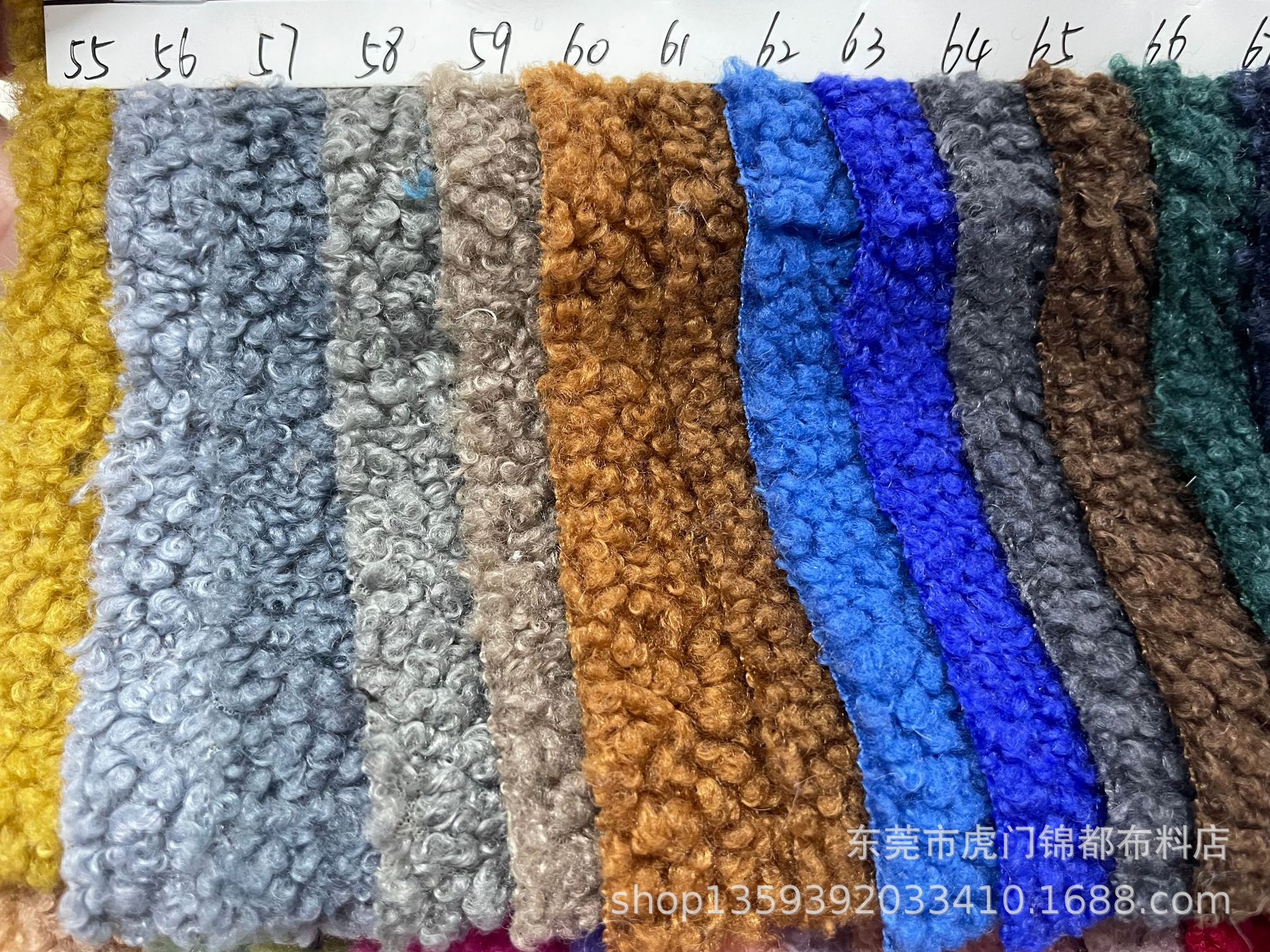 现货小泰迪绒布料卷毛绒毛圈布毛绒玩具绒布面料服装鞋帽子面料-阿里巴巴