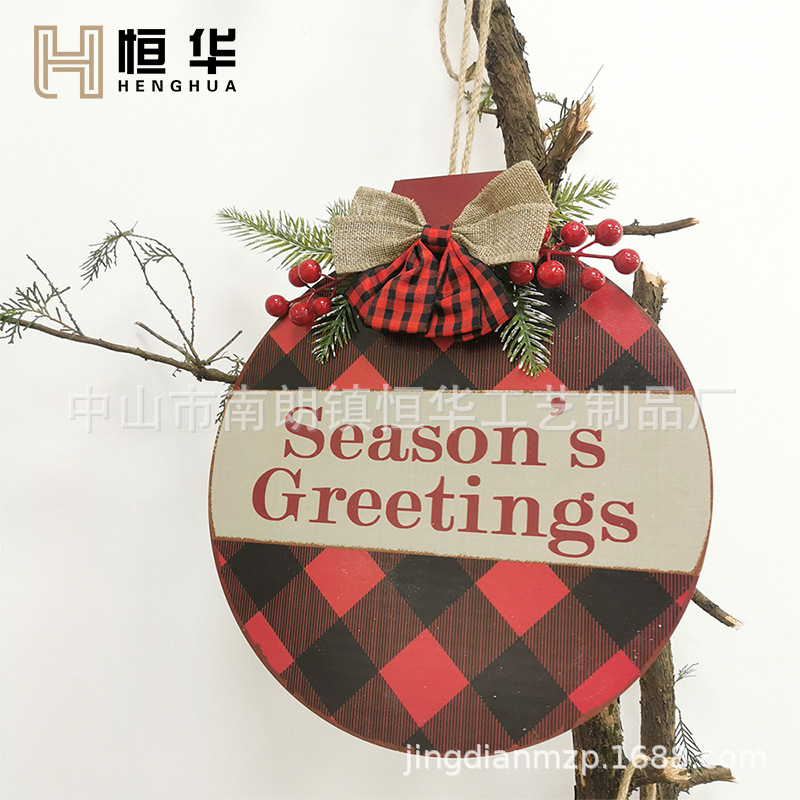 木挂牌树木挂牌蝴蝶结圆形木挂牌蝴蝶结木质挂牌实木挂牌