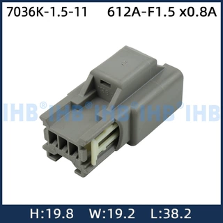 7036K-1.5-11汽车防水连接器 接插件端子 对插车用公母线束