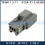 防水车用公母7036k-1连接器