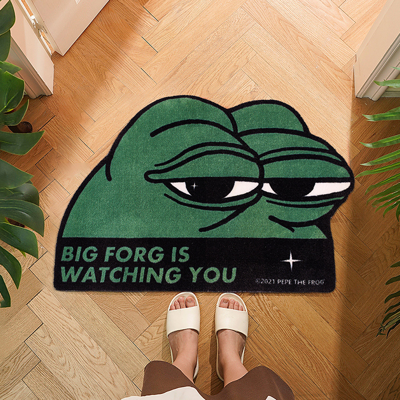 Entrar alfombra alfombra de dibujos animados resistente a la suciedad alfombra de cocina alfombra de puerta al por mayor alfombra antideslizante de baño