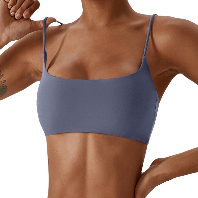2024 otoño Amazon ventas calientes nuevos sujetadores de fitness ropa interior desnuda ropa de yoga fábrica de suministro transfronterizo al por mayor