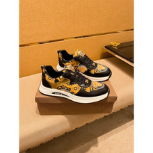 原标原盒潮牌男鞋新款男士人头印花板鞋休闲潮流厚底百搭透气运动