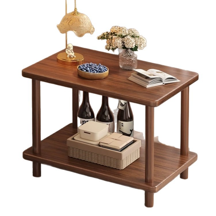 Small Table, Small Coffee Table, Rectangular Living Room Sofa, Side Table, Bedroom Bedside Table, Bedside Storage Rack, Small Square Table