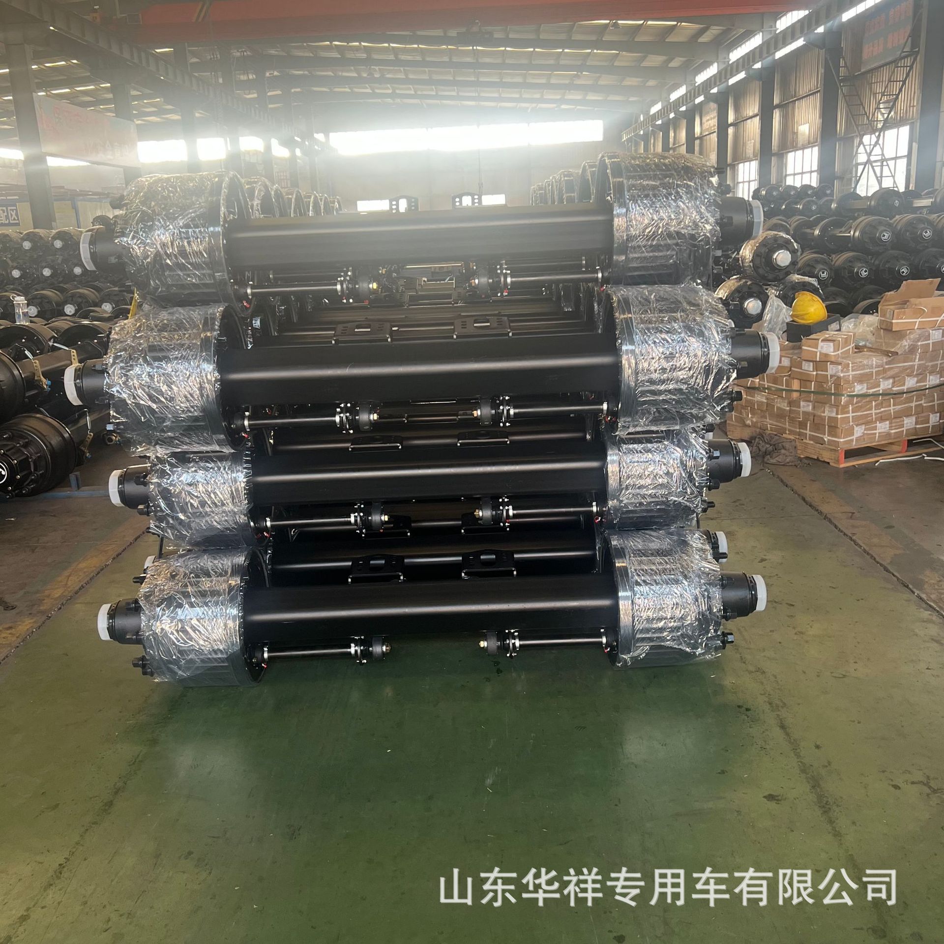 Semi-Trailer Bridge Manufacturer Supplies German-Style Axle, American-Style Axle, Semi-Trailer Trailer Bridge Assembly