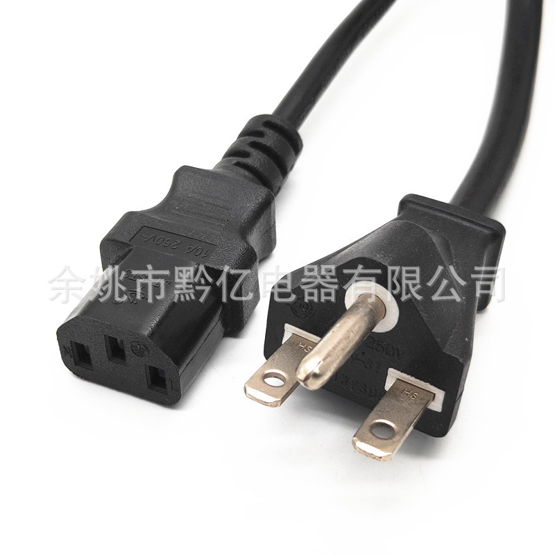 厂家直销供应6-15P美标插头  SJT3*14AWG美式电源线ETL标准