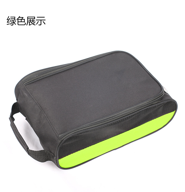 Bolsa de zapatos de golf bolsa de ropa bolsa de zapatos portátil bolsa de almacenamiento bolsa de almacenamiento se puede ajustar el logotipo de cuatro colores