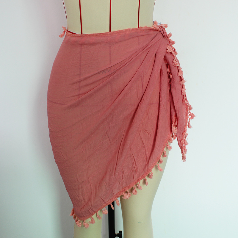 Womenu0027S Fashion Solid Color Polyester Cover Ups 1 Piece