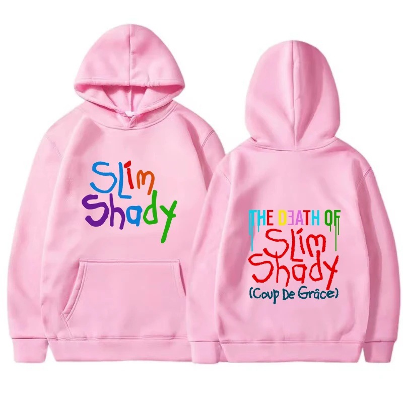 Hot Eminem Nuevo álbum Death, Slim Shady Renacimiento sudadera con capucha para hombre Harajuku Otoño