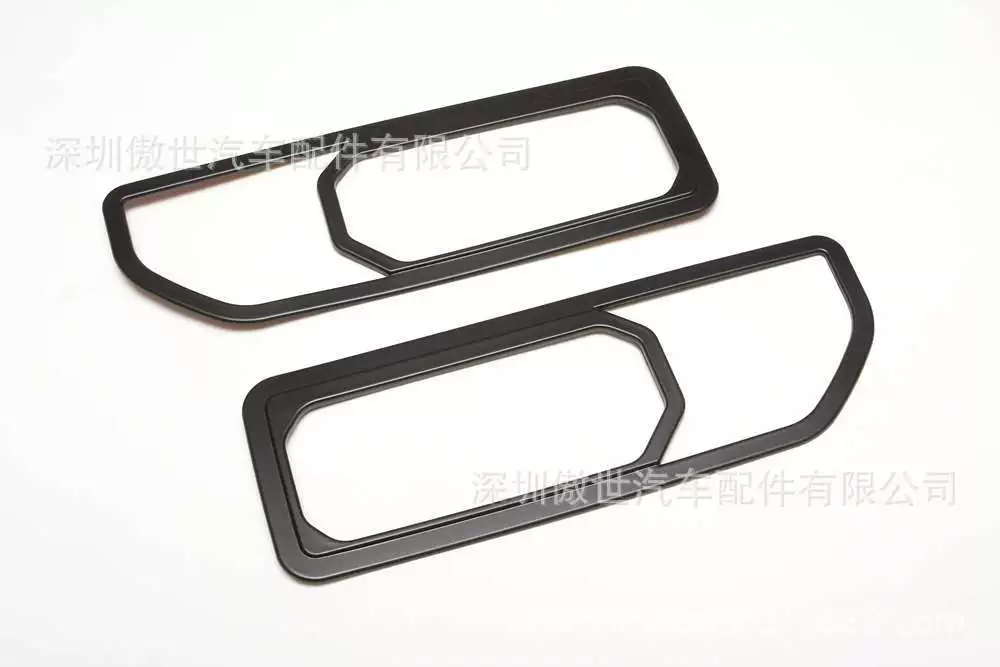 Применимо к 2019-2020 новому Suzuki Jimny JB64 JB74 Модифицированная рама заднего фонаря суб-черное гальваническое покрытие