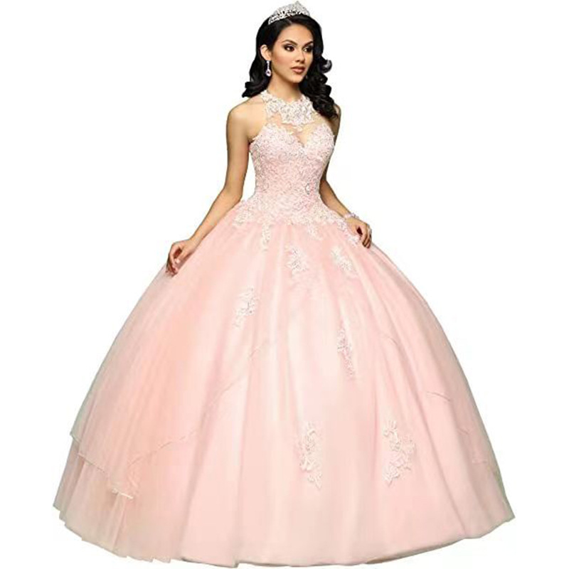 Vestido de noche para comercio exterior, nuevo estilo 2025, cuello en V, transparente, Amazon AliExpress wish, encaje, sin mangas, sexy image 6