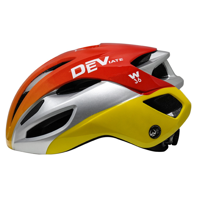 DEVIATEサイクリングヘルメット夏ヘルメット自転車サイクリングヘルメット輪滑りヘルメット自転車道路車ヘルメット|undefined
