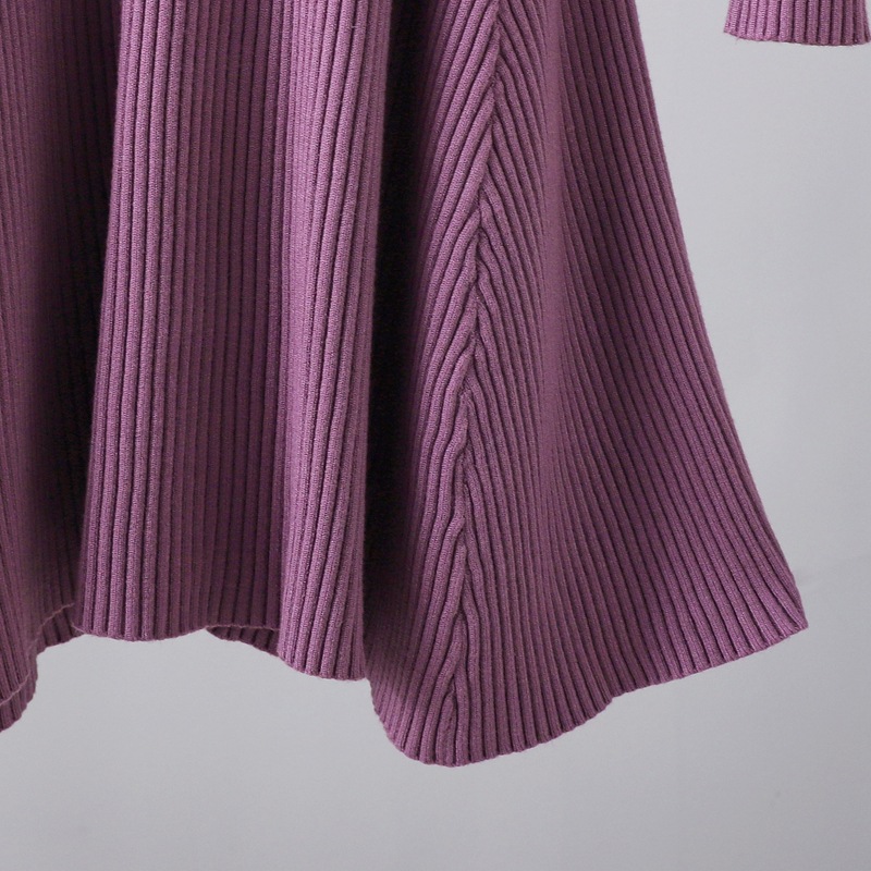 Gonna in maglia da donna, gonna a trapezio, gonna a vita media, gonna a trapezio, gonna a vita alta, gonna a trapezio ..._voghion.com