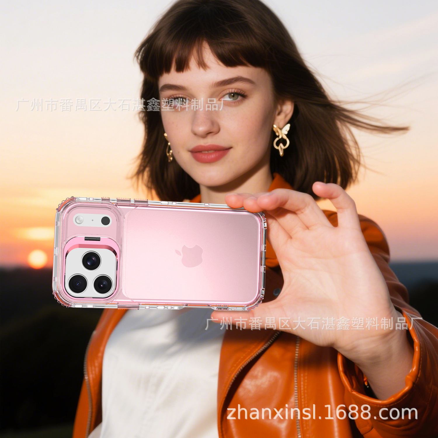 TPU软壳PC防摔套炫影手机壳厂家直销三合一非洲infinix直销跨境