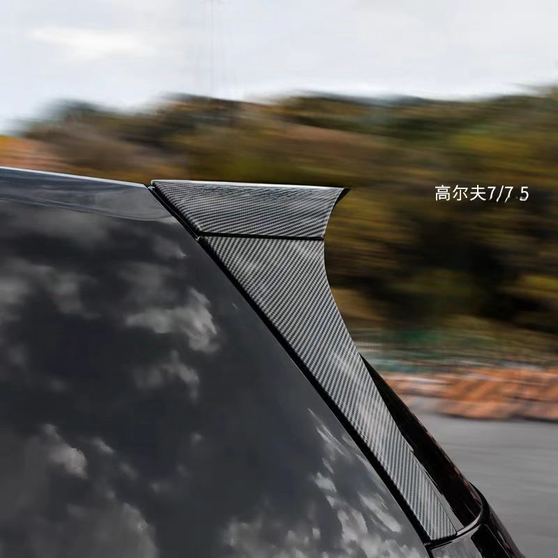 Suitable for Volkswagen Golf 7/7.5R/GTI 14-21 CS tail wing adhesive installation of three-stage large disturbance
