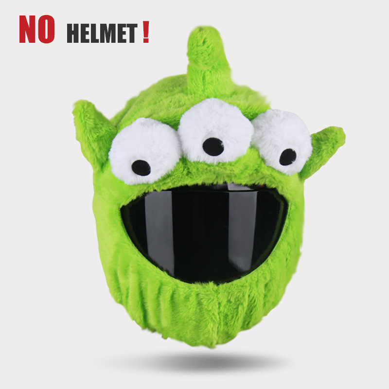 Dəbilqə (Kaska) aksesuarları: Motuoche Motorcycle Helmet Cover - three-eyes