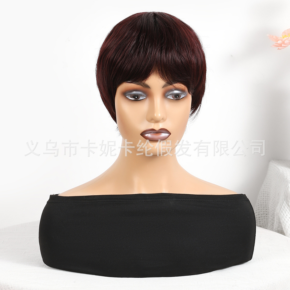 Mecanismo de cabello corto de mujer fibra química 2 / 99 cola verdadero cabello mayorista 2023 nuevo NEWLOOK NK0013 fuente de comercio exterior